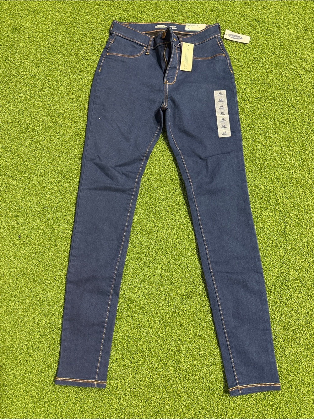 Kid Dark Blue Stretch Skinny Jeans